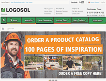 Tablet Screenshot of logosol.us
