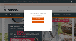 Desktop Screenshot of logosol.se