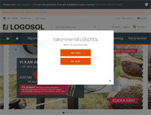 Tablet Screenshot of logosol.se